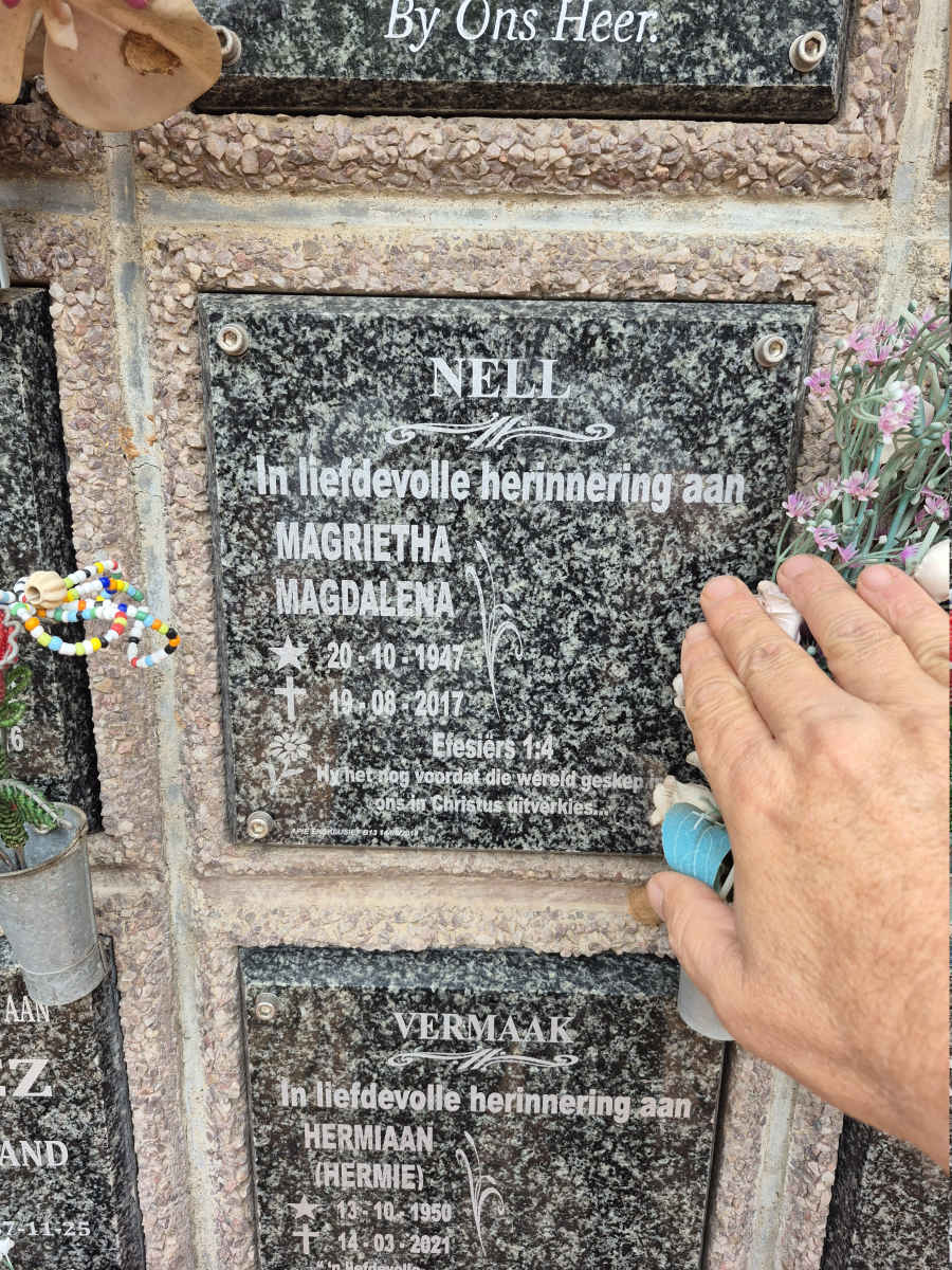 NELL Magrietha Magdalena 1947-2017