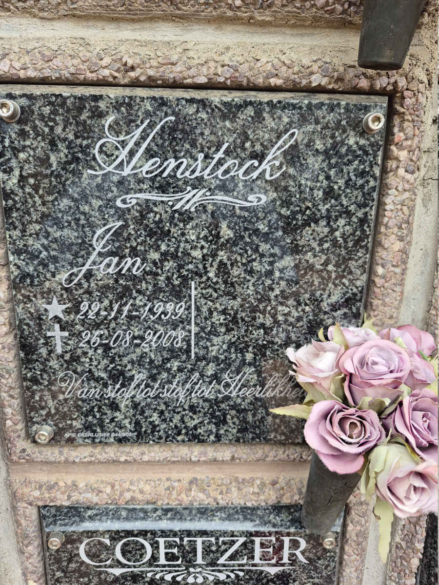 HENSTOCK Jan 1939-2008