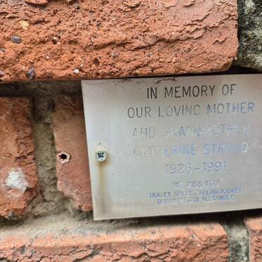 STROUD Catherine 1926-1991