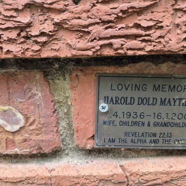 MAYTHAM Harold Dold 1936-2006