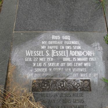 ADENDORFF Wessel S. 1931-1967_2