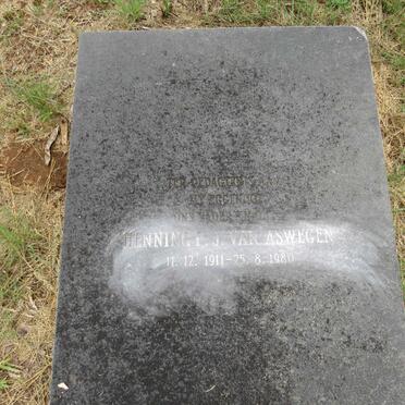 ASWEGEN Henning P.J., van 1911-1980