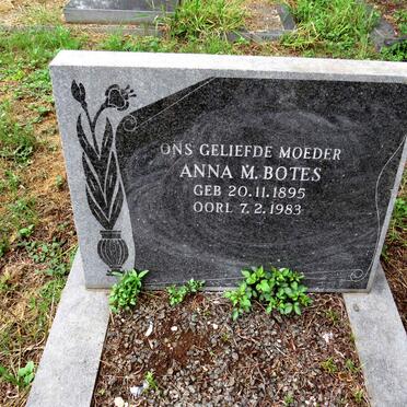 BOTES Anna M. 1895-1983