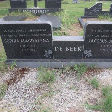 BEER Jacobus Johannes, de 1877-1971 & Sophia Magdalena 1879-1964