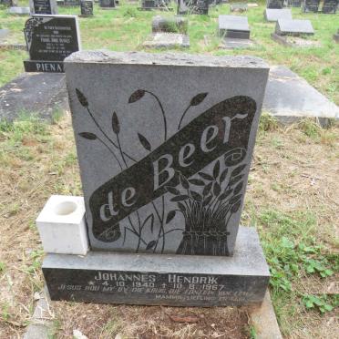 BEER Johannes Hendrik, de 1940-1967
