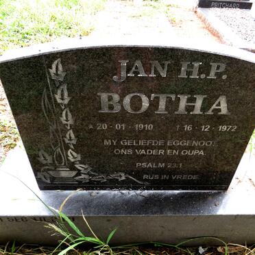 BOTHA Jan H.P. 1910-1972