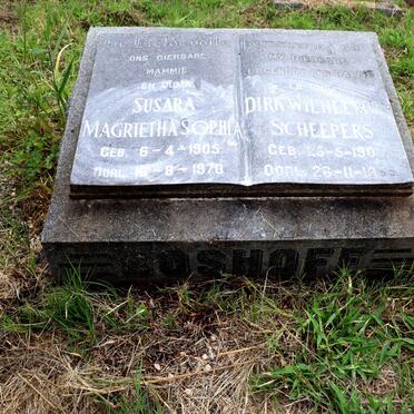 BOSHOFF Dirk Wilhelm Scheepers 1900-1959 & Susara Magrietha Sophia 1905-1970