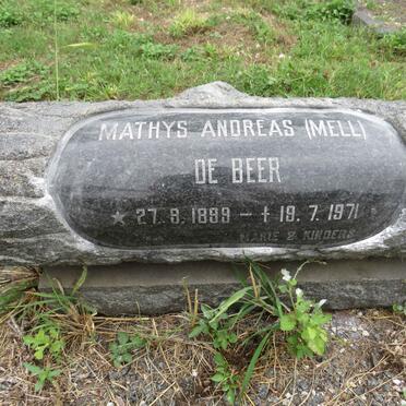 BEER Mathys Andreas, de 1899-1971