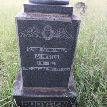 BOOYSEN Albertus 1911-1951 