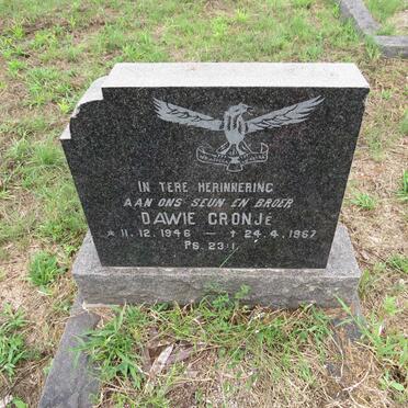 CRONJE Dawie 1946-1967