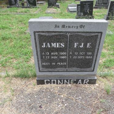 CONNEAR James 1906-1980 & F.J.E. 1911-1988