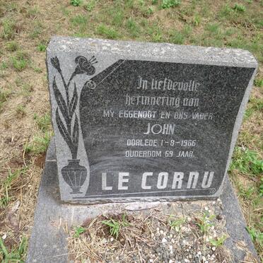 CORNU John, le -1966