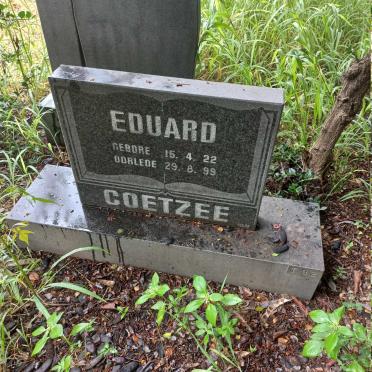COETZEE Eduard 1922-1999