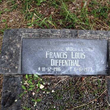 DIFFENTHAL Francis Louis 1916-1973