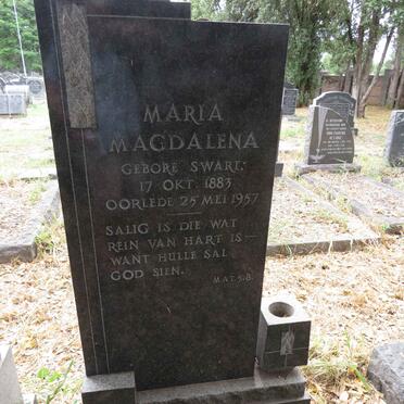 DUNN Maria Magdalena nee SWART 1883-1957