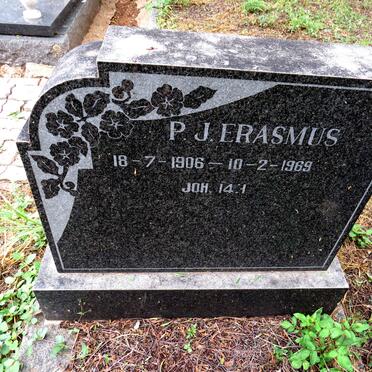 ERASMUS P.J. 1906-1969