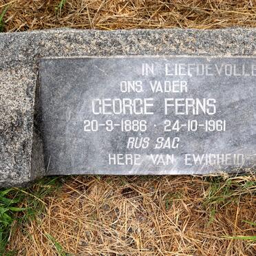 FERNS George 1886-1961 & Martha Maria nee DE BEER 1898-1959_1