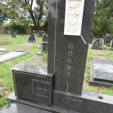 GOUWS Pieter Stefanus 1926-1970