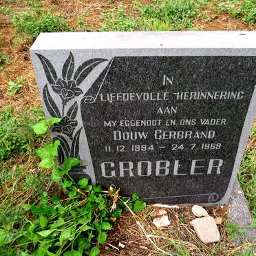 GROBLER Douw Gerbrand 1884-1969