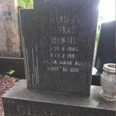 GIESELBACH Marinus Lukas Munnik 1946-1997