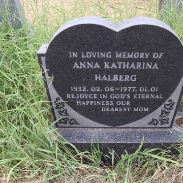 HALBERG Anna Katharina 1932-1977