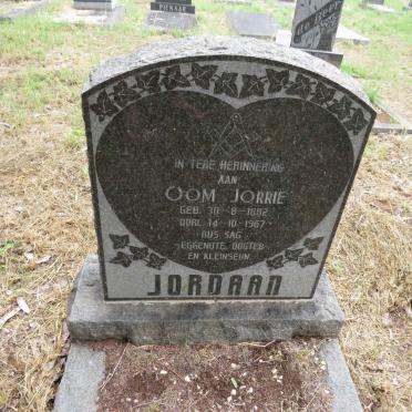 JORDAAN Jorrie 1882-1967