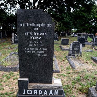 JORDAAN Pieter Johannes 1911-1963