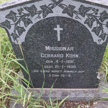 KUHN Gerhard 1881-1050 