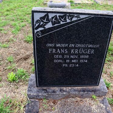 KRUGER Frans 1888-1974