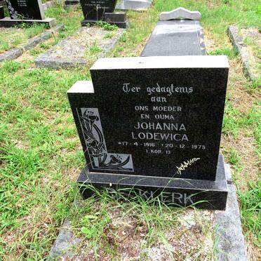 KLERK Johanna Lodewica, de 1916-1978