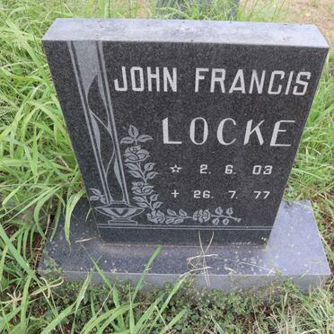 LOCKE John Francis 1903-1977