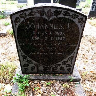 LEE Johannes I. 1897-1957