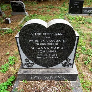 LOUWRENS Susanna Maria Johanna 1894-1972