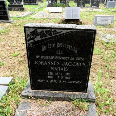 MARAIS Johannes Jacobus 1891-1962