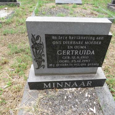 MINNAAR Gertruida 1910-1983