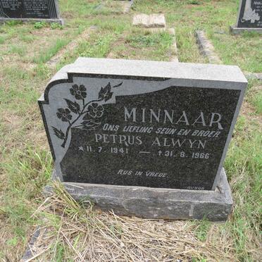 MINNAAR Petrus Alwyn 1941-1966