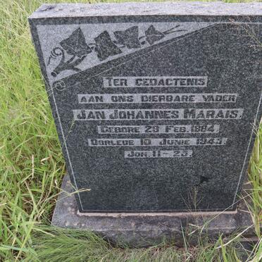 MARAIS Jan Johannes 1884-1945