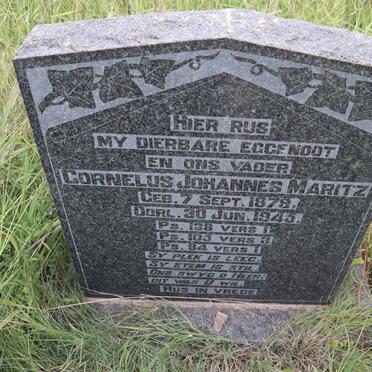 MARITZ Cornelus Johannes 1879-1945