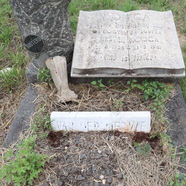 MERWE Hester Monica, van der 1936-1961