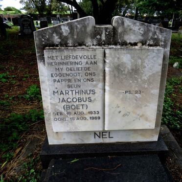NEL Marthinus Jacobus 1933-1969