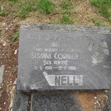 NELL Susanna Cornelia nee VENTER 1910-1968