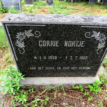NORTJE Corrie 1930-1969