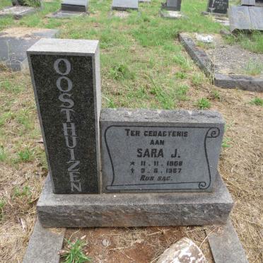 OOSTHUIZEN Sara J. 1908-1967