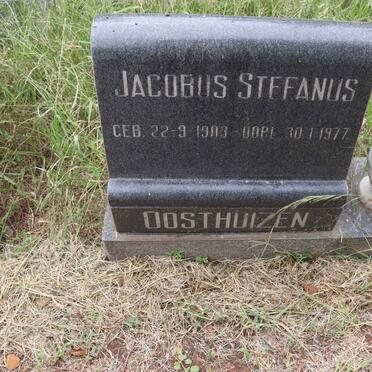 OOSTHUIZEN Jacobus Stefanus 1903-1977