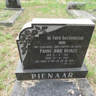 PIENAAR Frans Jurie Beukes 1912-1967