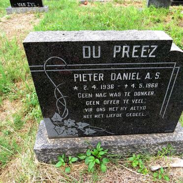 PREEZ Pieter Daniel A.S., du 1936-1968