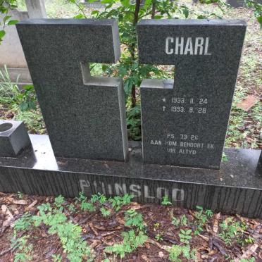 PRINSLOO Charl 1933-1993