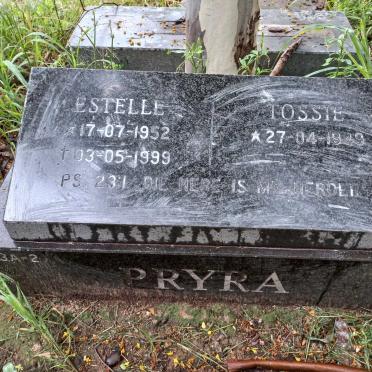 PRYRA Estelle 1952-1999 :: PRYRA Tossie 1949-