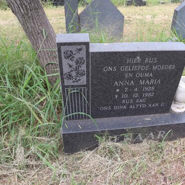 PIENAAR Anna Maria 1928-1982