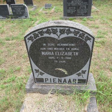 PIENAAR Maria Elizabeth -1966